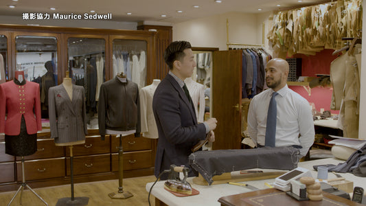 Behind the Scenes Filming on Savile Row