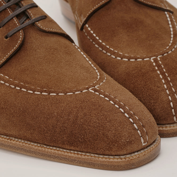 Suede Split-Toe Derby DER501