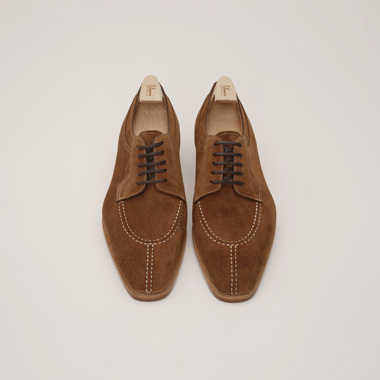 Suede Split-Toe Derby DER501