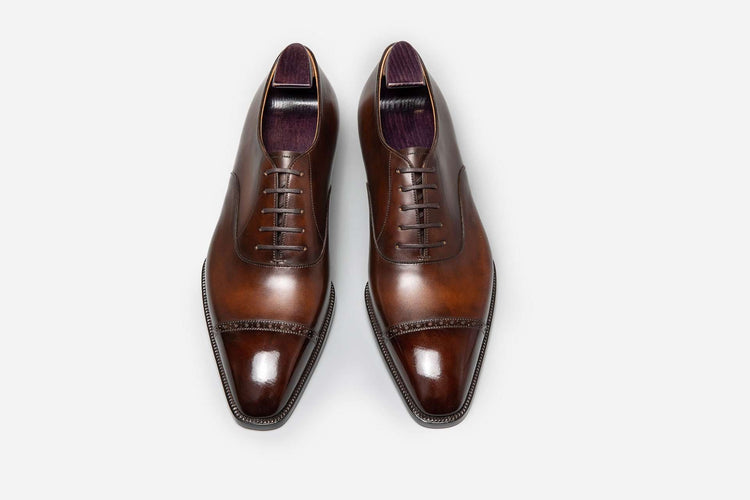ACME 8018 Punched Captoe Oxford