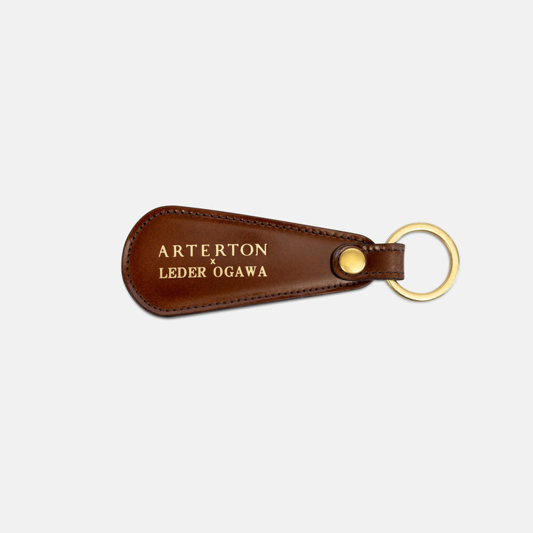 Arterton Cordovan Shoe Horn Key Ring