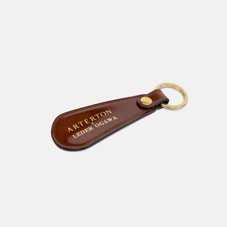 Arterton Cordovan Shoe Horn Key Ring
