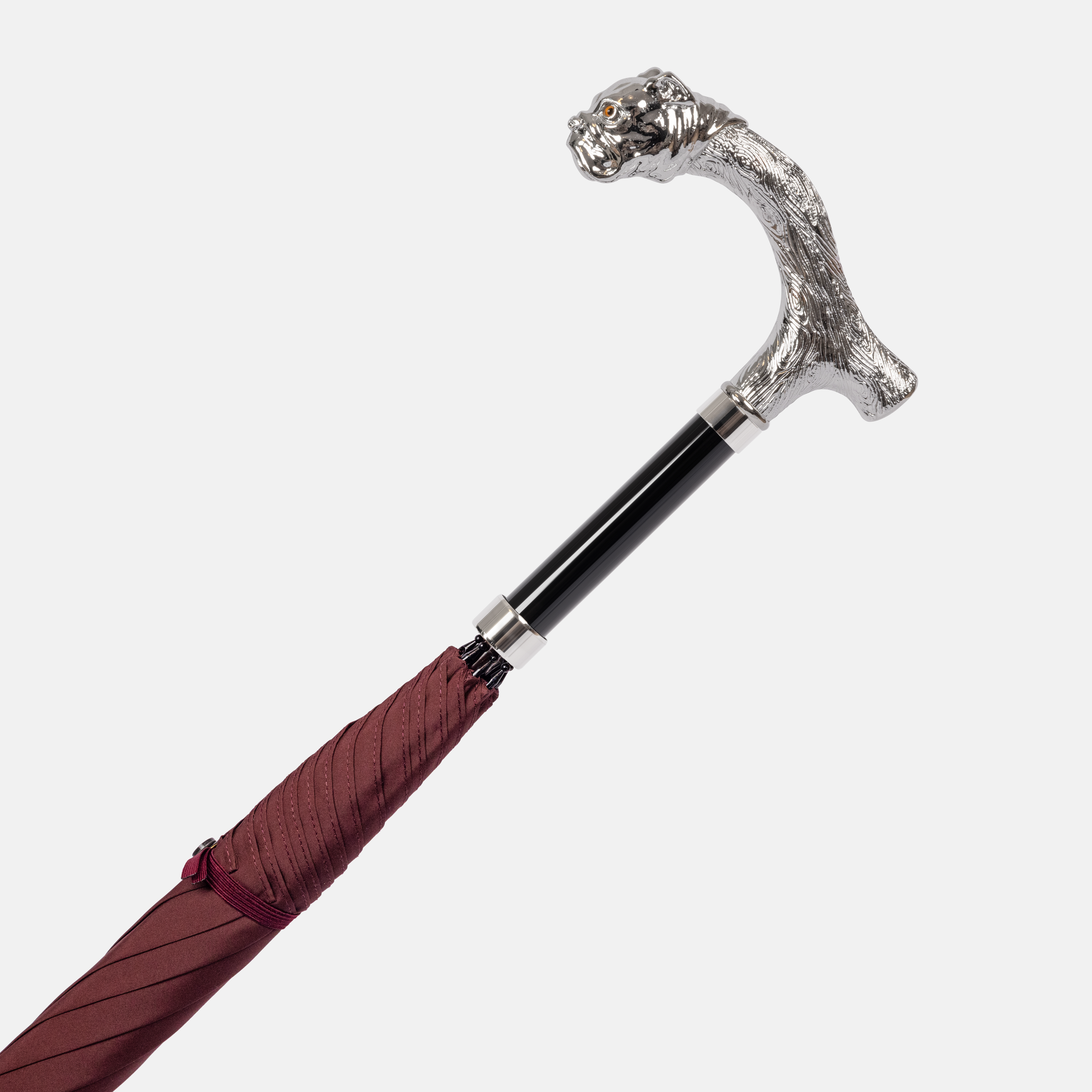 Fox GT29 Nickel Bulldog Head Umbrella | Arterton London