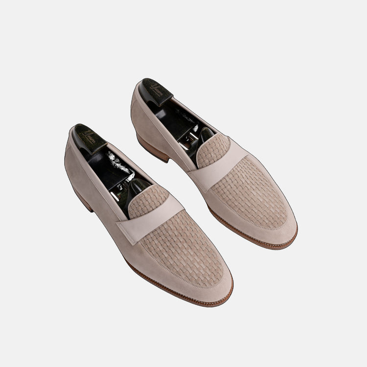 Yearn Amalfi Misty Grey Loafers