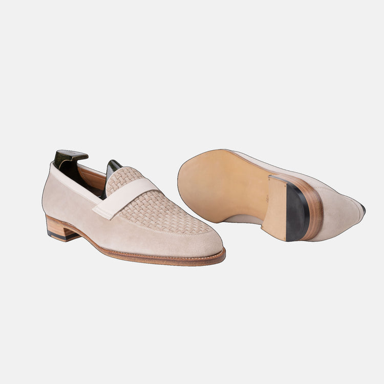 Yearn Amalfi Misty Grey Loafers