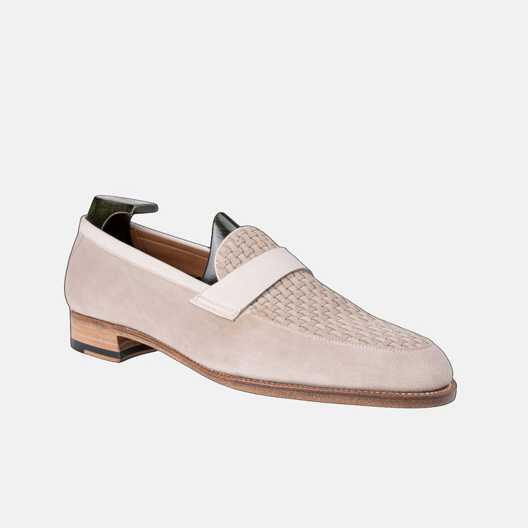 Yearn Amalfi Misty Grey Loafers