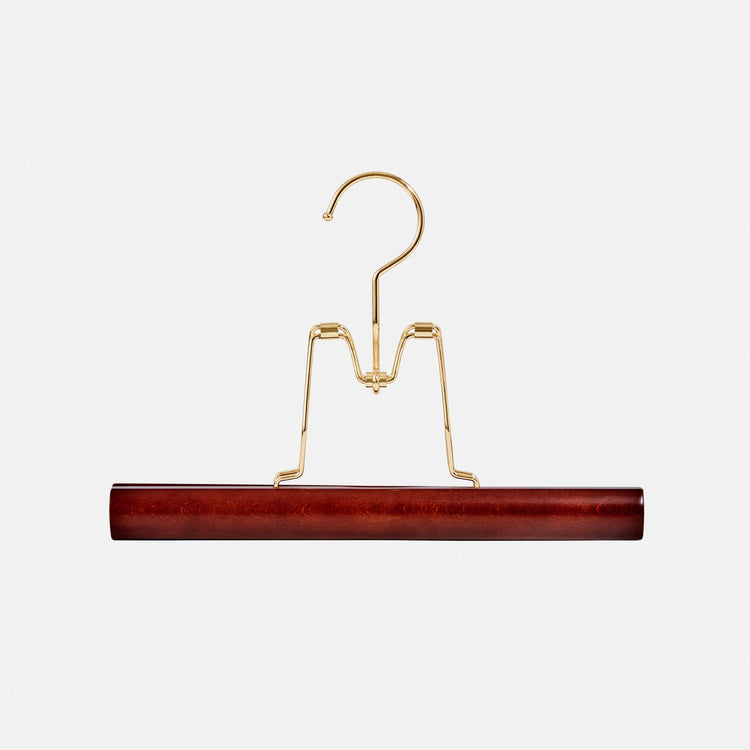 Personalised Nakata AUT 07G Clamp Trousers Hangers (Set of 3)