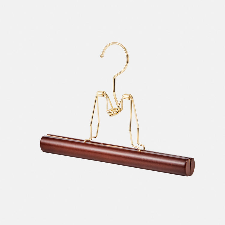 Personalised Nakata AUT 07G Clamp Trousers Hangers (Set of 3)