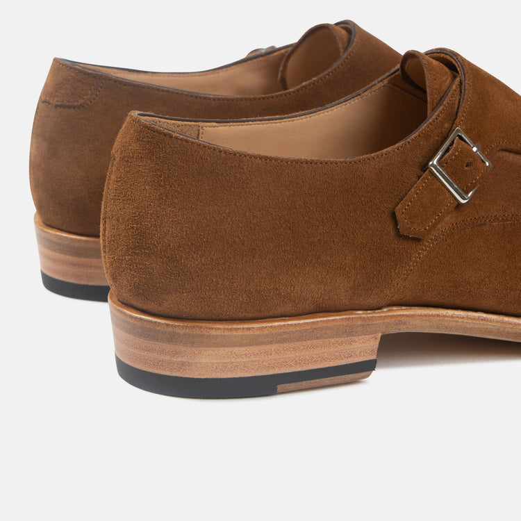 MON7213 Suede Monks