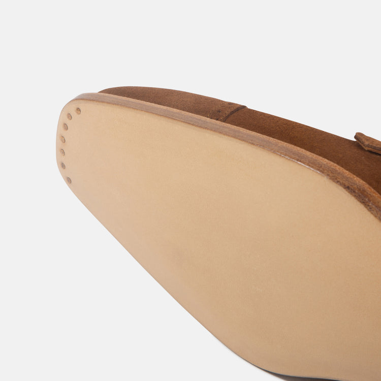 MON7213 Suede Monks