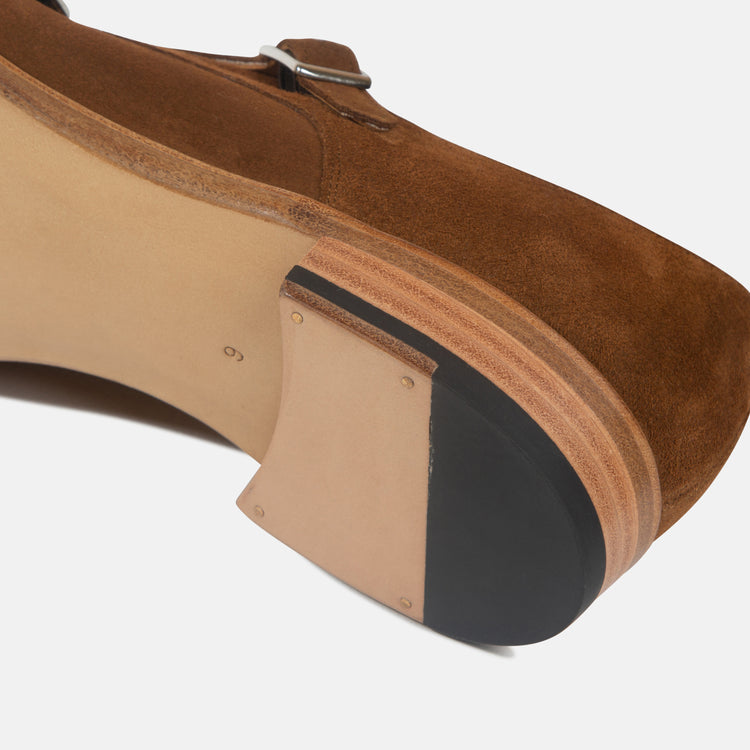 MON7213 Suede Monks