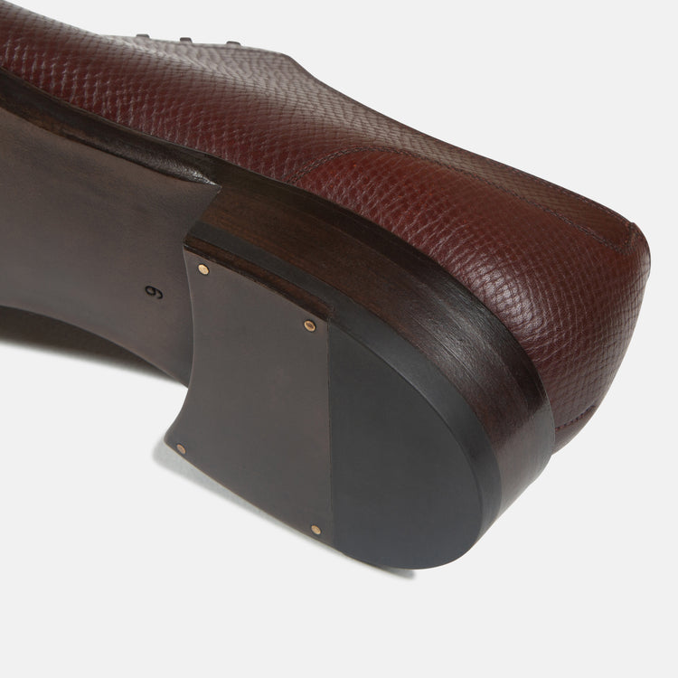 Split-Toe Grain Derby
