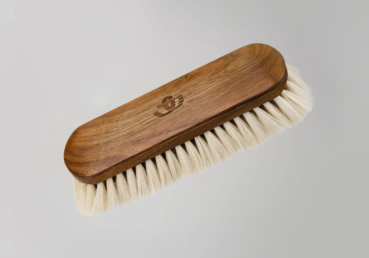 Goat Hair Shoe Brush