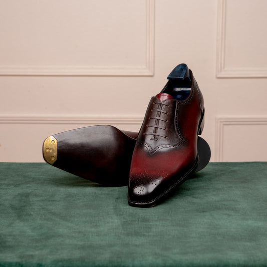 Burgundy Brogues