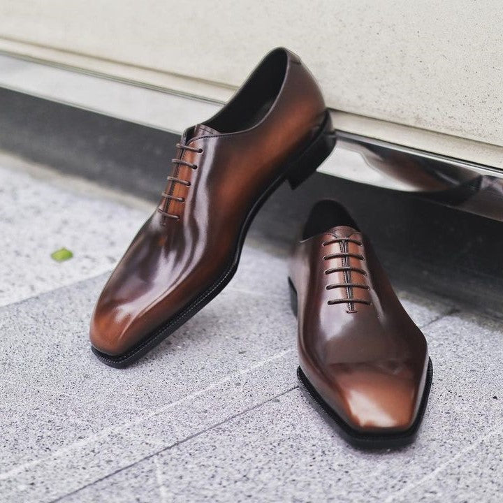 OXF 719 Patina Wholecut Oxfords