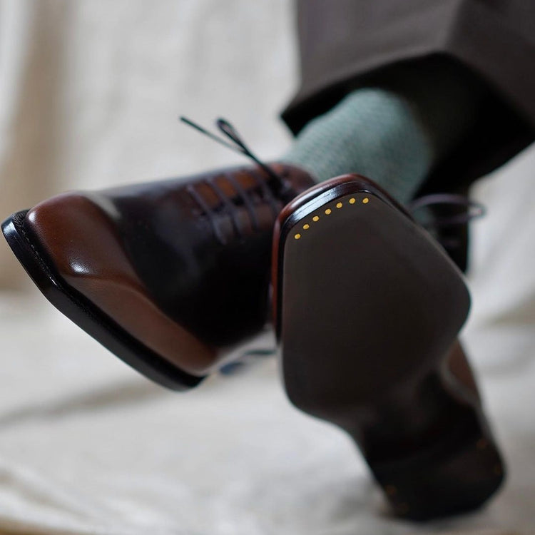 OXF 719 Patina Wholecut Oxfords