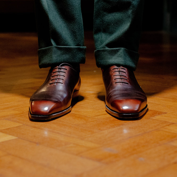 OXF 719 Patina Wholecut Oxfords