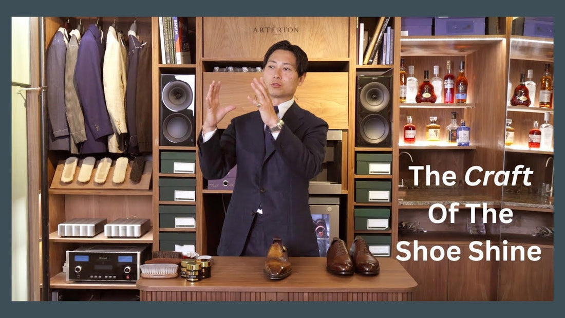 A Conversation with Champion Shoe Shiner Yuya Hasegawa;  A Pioneer in Japan’s Sartorial Culture