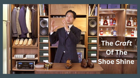 A Conversation with Champion Shoe Shiner Yuya Hasegawa;  A Pioneer in Japan’s Sartorial Culture