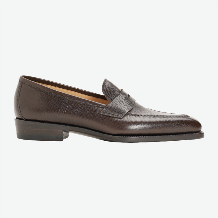 LOF51D1 Calf Grain Loafers