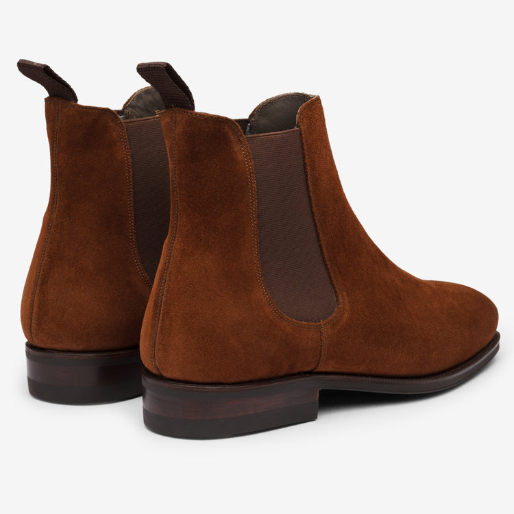 Suede Chelsea Boot Dark Snuff