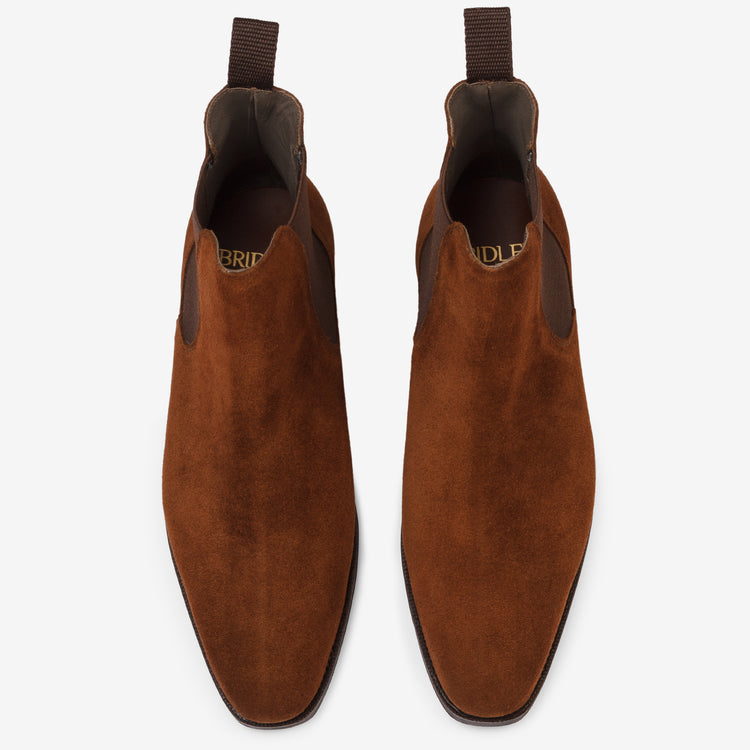 Suede Chelsea Boot Dark Snuff