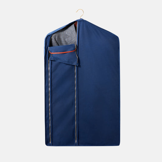 Signature Garment Duffel Bag | Leather Garment Duffel Bag | VESSEL